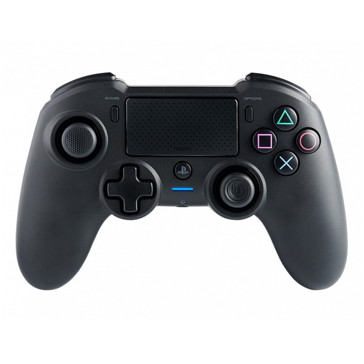 Безжичен контролер Nacon Asymmetric за Playstation 4, Черен