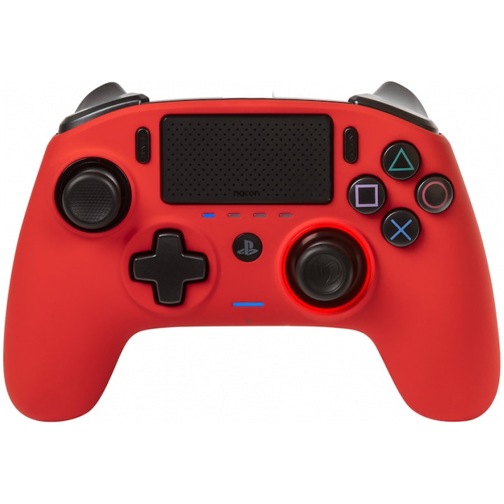 Nacon Revolution Pro Controller 3 vezetékes vezérlő Playstation 4-hez, piros