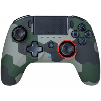 Controller Wireless Nacon Revolution Unlimited Pro pentru Playstation 4, Camo Green Controller Wireless Nacon Revolution Unlimited Pro pentru Playstation 4, Camo Green