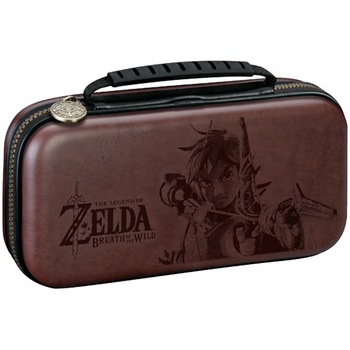 Husa de transport si protectie Nacon NLS142BR Deluxe Case pentru Nintendo Swich Lite, Zelda Link - Breath of the wild Husa de transport si protectie Nacon NLS142BR Deluxe Case pentru Nintendo Swich Lite, Zelda Link - Breath of the wild