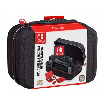 Husa de transport si protectie Nacon NNS60 Game Traveler Deluxe System Case pentru Nintendo Swich Husa de transport si protectie Nacon NNS60 Game Traveler Deluxe System Case pentru Nintendo Swich