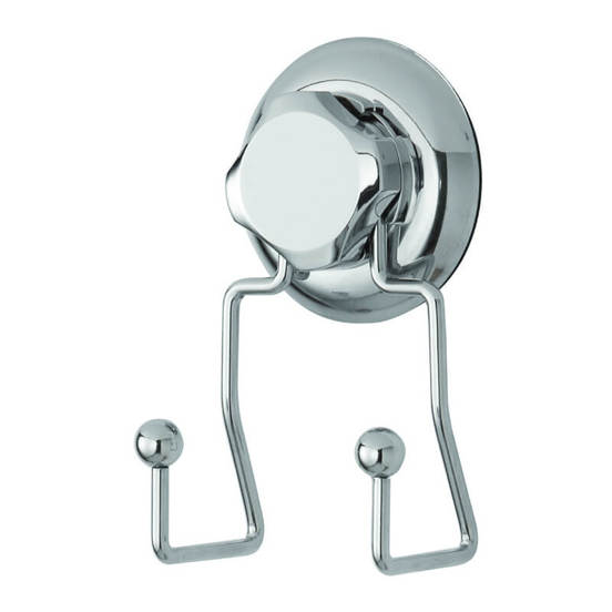 Carlig COMPACTOR Mark.B7, Dubla, Cu venduza,Pentru fixare, Otel, 7.1 х 5.3 х 13.5 cm