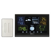 Statie meteo, Emos, Barometru, Wireless, -50/+70 °C, Negru/Gri