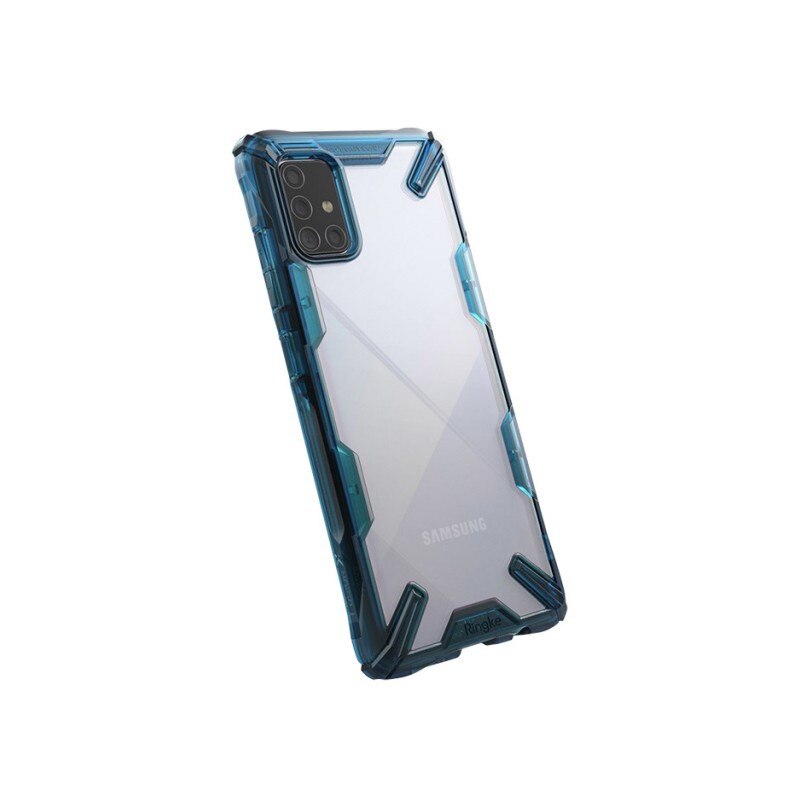 Husa Premium Ringke Fusion Compatibila Cu Samsung Galaxy M31s, Albastru