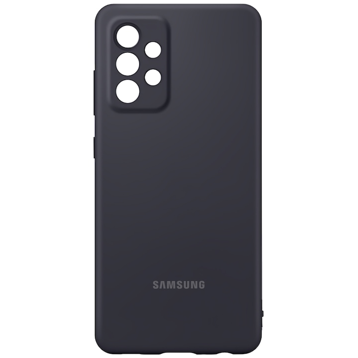 Защитен калъф, съвместим с Samsung Galaxy A52s 5G / A52 5G / A52, TPU, черен