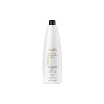 Crema oxidanta, Sensus Lux Activator Cream, 6%, 20vol, 1000 ml Crema oxidanta, Sensus Lux Activator Cream, 6%, 20vol, 1000 ml