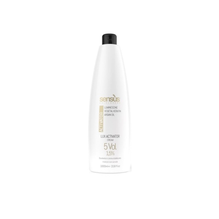 Oxidáló krém, Sensus Lux Activator Cream, 1,5%, 5 térfogat, 1000 ml