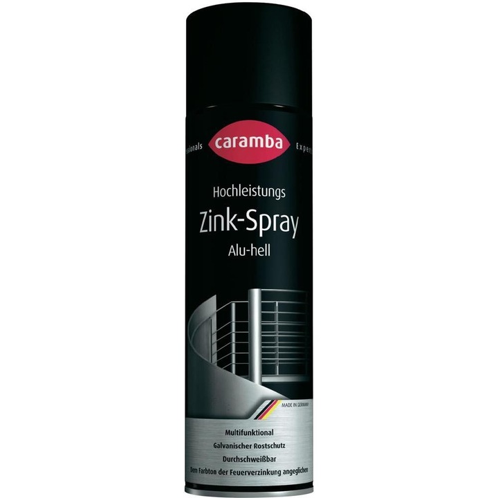 Caramba Korróziógátló spray, Cinkkel és alumíniummal, 500 ml