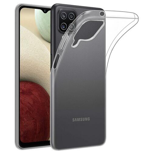 Husa slim de silicon NEVOX StyleShell Flex pentru Samsung Galaxy A12, Transparent
