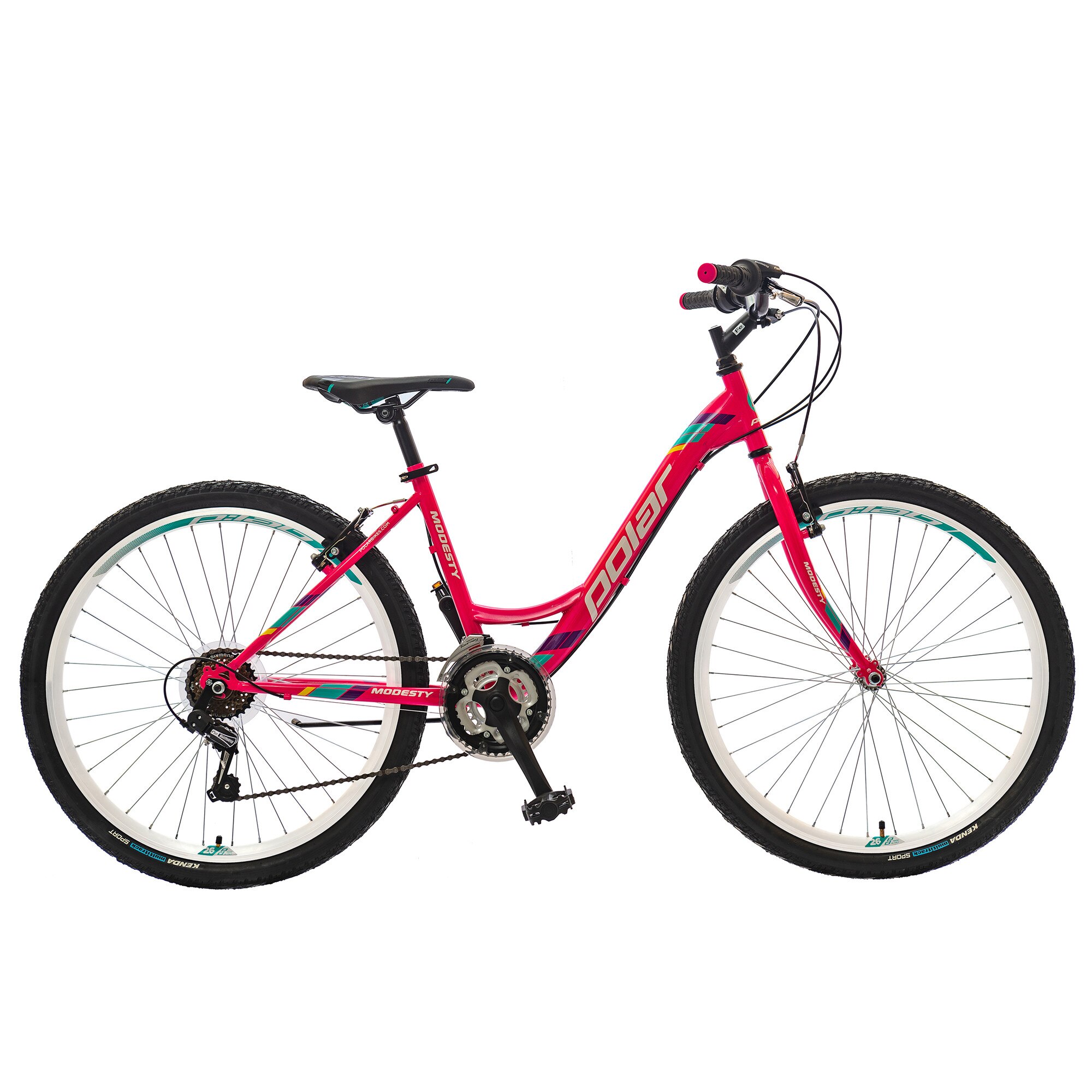 Bicicleta Mtb Polar Modesty - 26 Inch, Roz