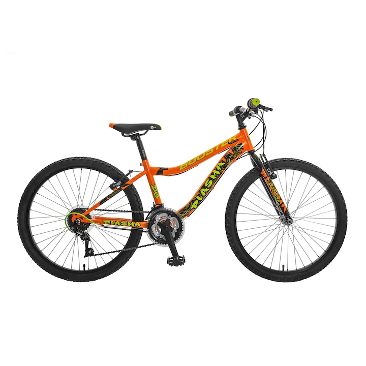 Gyermek kerékpáros Plasma Booster - 24 hüvelykes, 3x6 sebességes, narancssárga