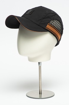 Fila, Sapca cu insertii de plasa, Negru/Maro bronz Fila, Sapca cu insertii de plasa, Negru/Maro bronz