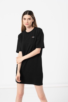 Fila, Rochie-tricou mini Elle, Negru Fila, Rochie-tricou mini Elle, Negru