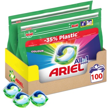 Detergent capsule Ariel All in One PODS Color, 100 spalari Detergent capsule Ariel All in One PODS Color, 100 spalari