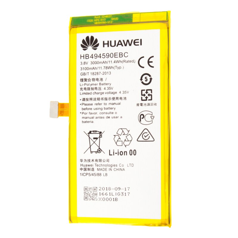 Acumulator compatibil cu Huawei Honor 7, HB494590EBC,