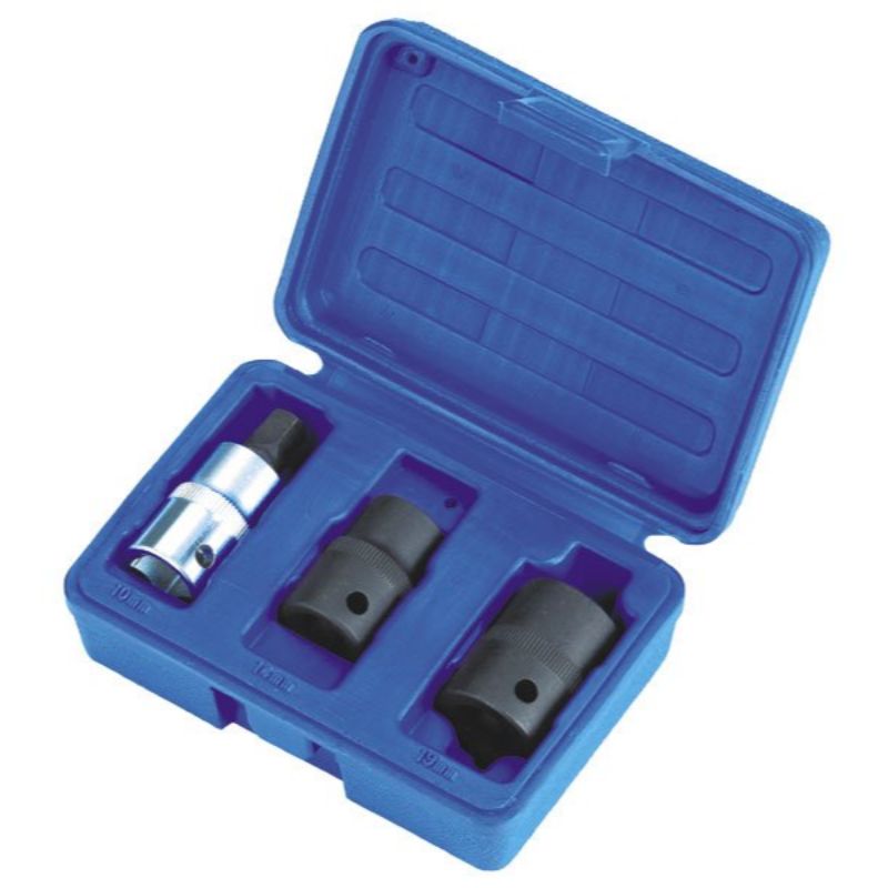 Trusa chei pentagonale pentru frane, QUATROS, 3 piese