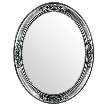 Oglinda decorativa mare de perete Pufo Antique, eleganta, ovala, 66 x 56 cm Oglinda decorativa mare de perete Pufo Antique, eleganta, ovala, 66 x 56 cm