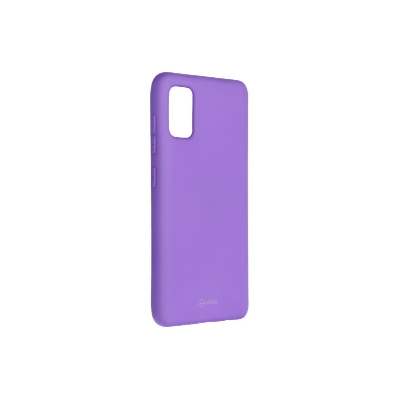 Husa Spate Silicon Roar Jelly Compatibila Cu Samsung Galaxy A41, Mov