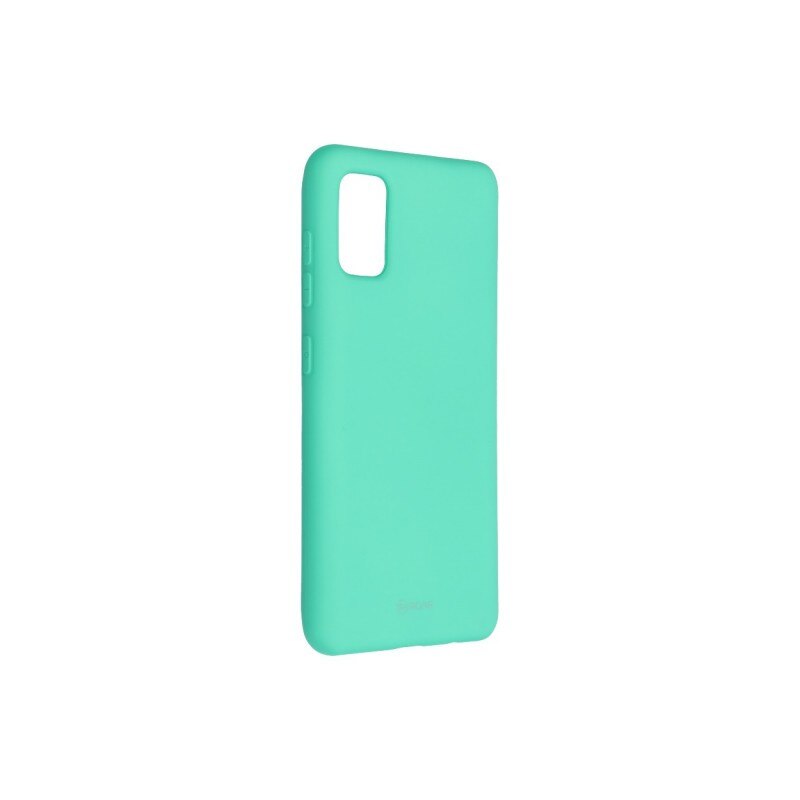 Husa Spate Silicon Roar Jelly Compatibila Cu Samsung Galaxy A41, Verde Menta