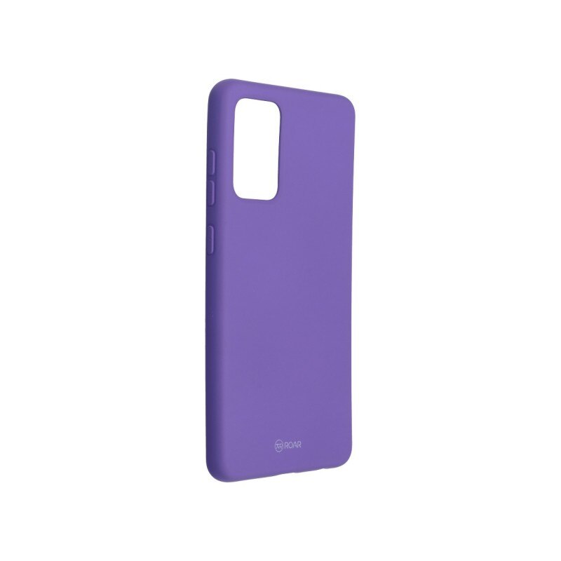 Husa Spate Silicon Roar Jelly Compatibila Cu Samsung Galaxy A72 5g, Mov