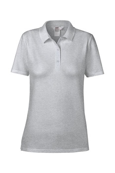 Tricou polo dama anvil, Gri deschis Tricou polo dama anvil, Gri deschis