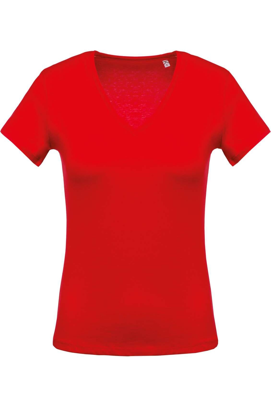 Tricou dama kariban, Rosu