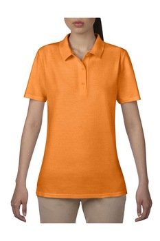 Tricou polo dama anvil, Portocaliu Tricou polo dama anvil, Portocaliu