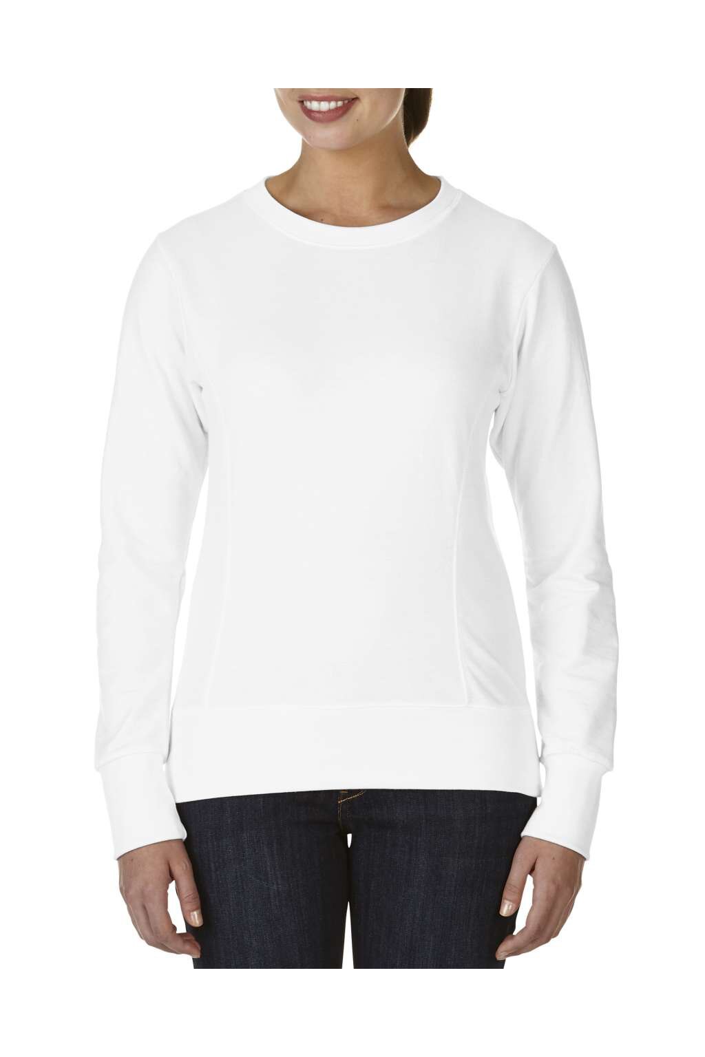 Bluza dama anvil cambrata, Alb