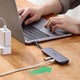 Мултифункционален хъб Ugreen, 5в1, USB-C, сив