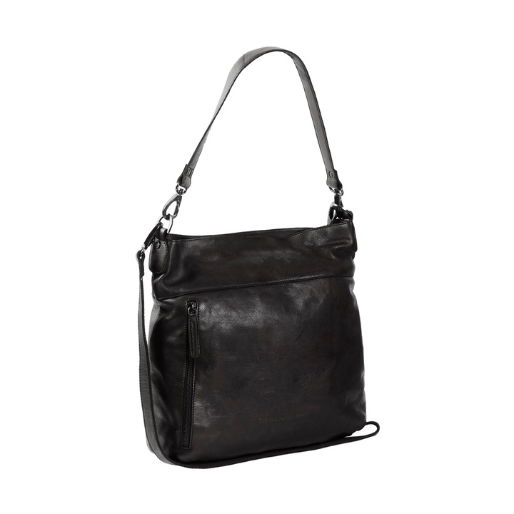 Női táska eredeti bőrből, The Chesterfield Brand, Mae, Fekete