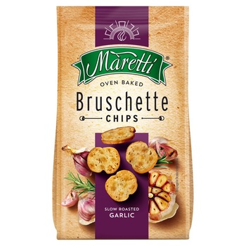 Bruschette Maretti cu Aroma de Usturoi, 70 g Bruschette Maretti cu Aroma de Usturoi, 70 g