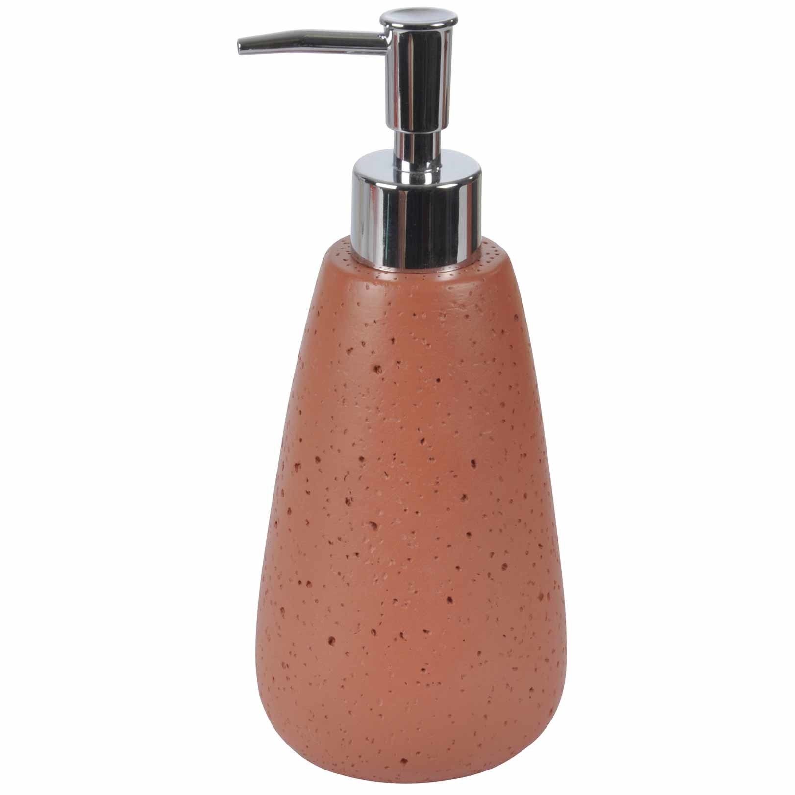 Dispenser de sapun lichid ETNIC, portocaliu, 250 ml