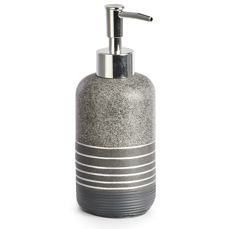 Dispenser de sapun lichid SHINE, ZELLER, gri, 250 ml