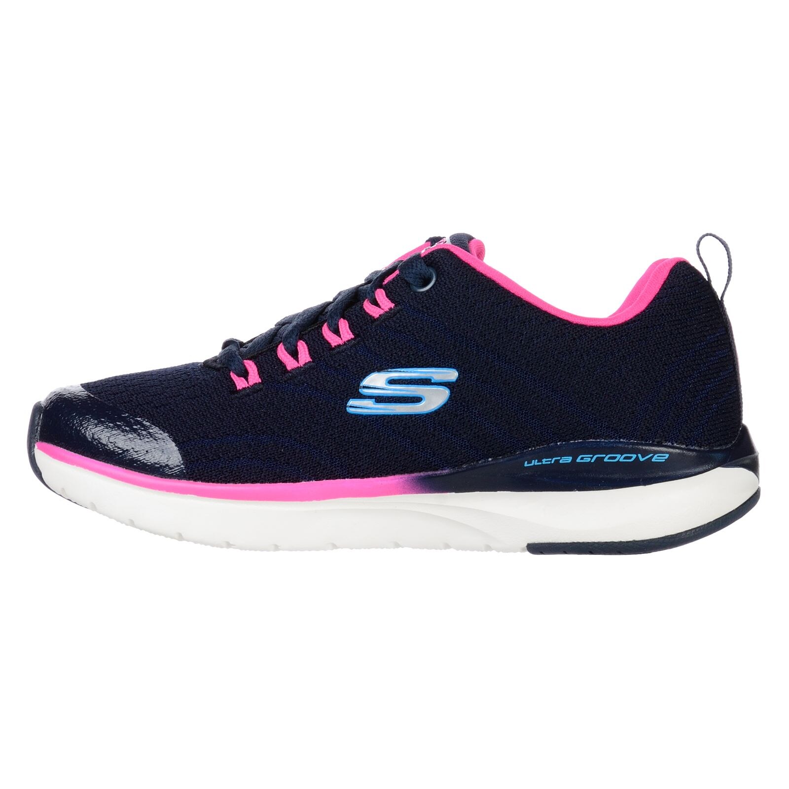 Pantofi sport Skechers Ultra Groove 302397LNVHP Copii, Bleumarin inchis
