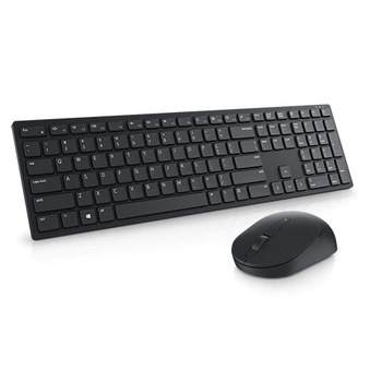 Kit Tastatura + Mouse wireless Dell Pro KM5221W, Layout US Intl, Negru Kit Tastatura + Mouse wireless Dell Pro KM5221W, Layout US Intl, Negru