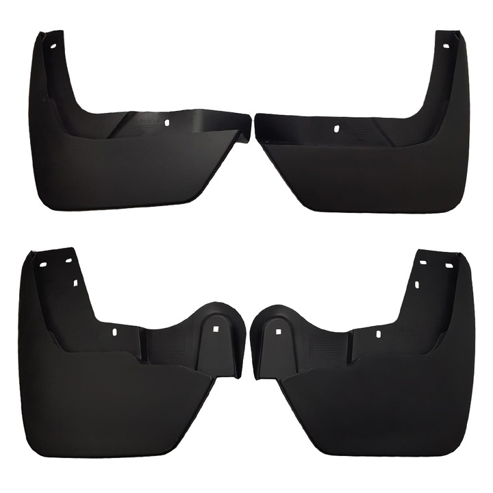 Aparatori noroi pentru Dacia Duster 2 II HM (10.2017-2024), marca AVR®, fata si spate, set, 4 bucati