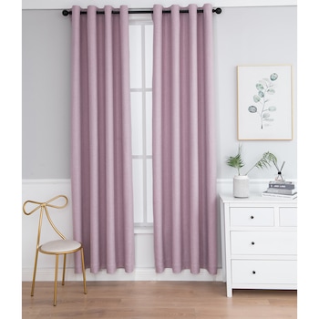 Set draperii Kring Confort, 2 * 140x245 cm, Poliester, prindere pe inele, Violet Set draperii Kring Confort, 2 * 140x245 cm, Poliester, prindere pe inele, Violet