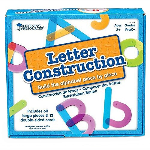 Joc Learning Resources Educativ Sa Construim Alfabetul