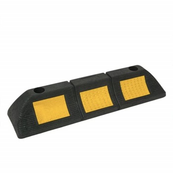 Piedica blocare roata pentru parcare auto cu suprafata reflectorizanta, stop opritor de 48 cm Piedica blocare roata pentru parcare auto cu suprafata reflectorizanta, stop opritor de 48 cm
