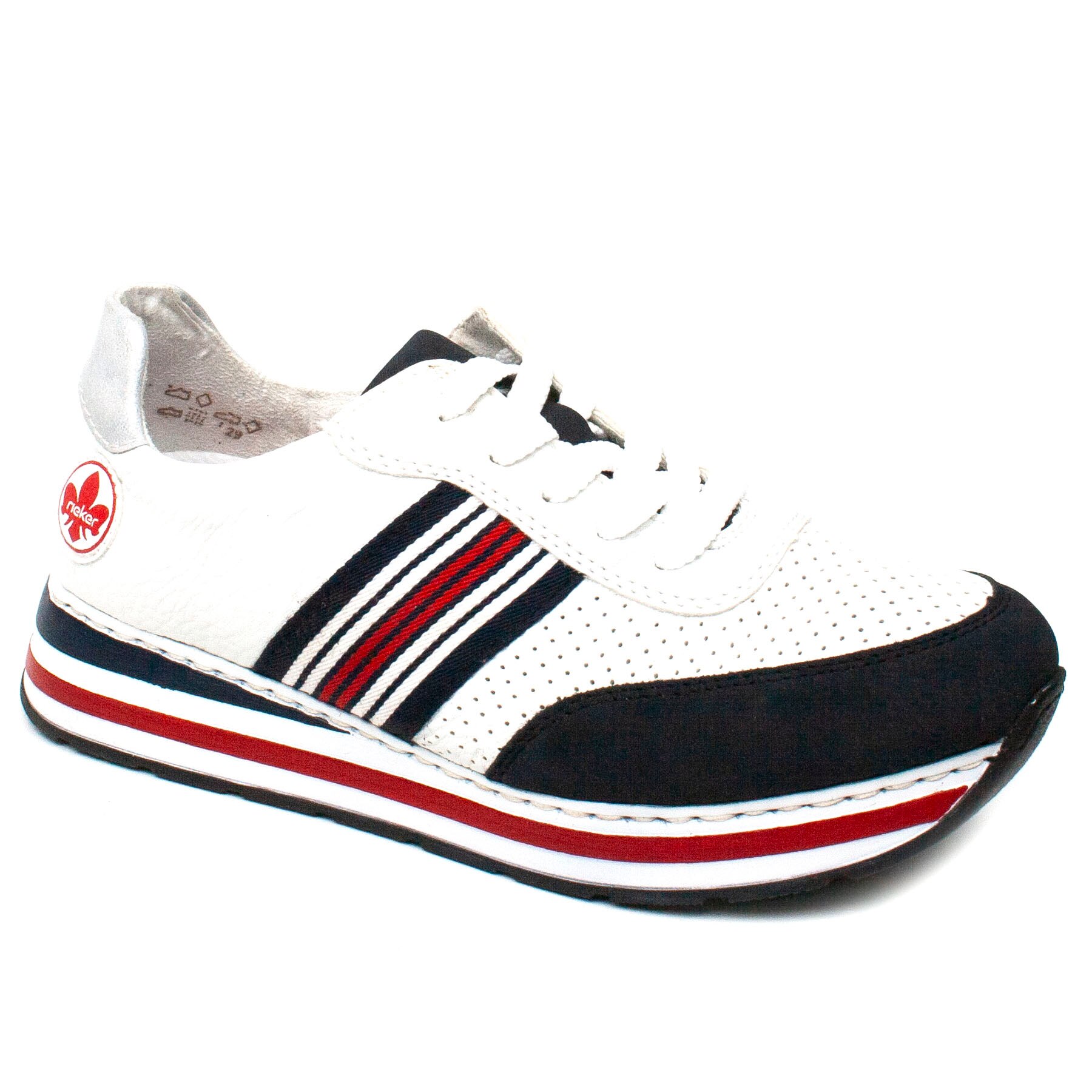 Pantofi dama sport wiess kombi alb