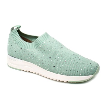 Pantofi sport dama slip on cu strasuri vernil Pantofi sport dama slip on cu strasuri vernil
