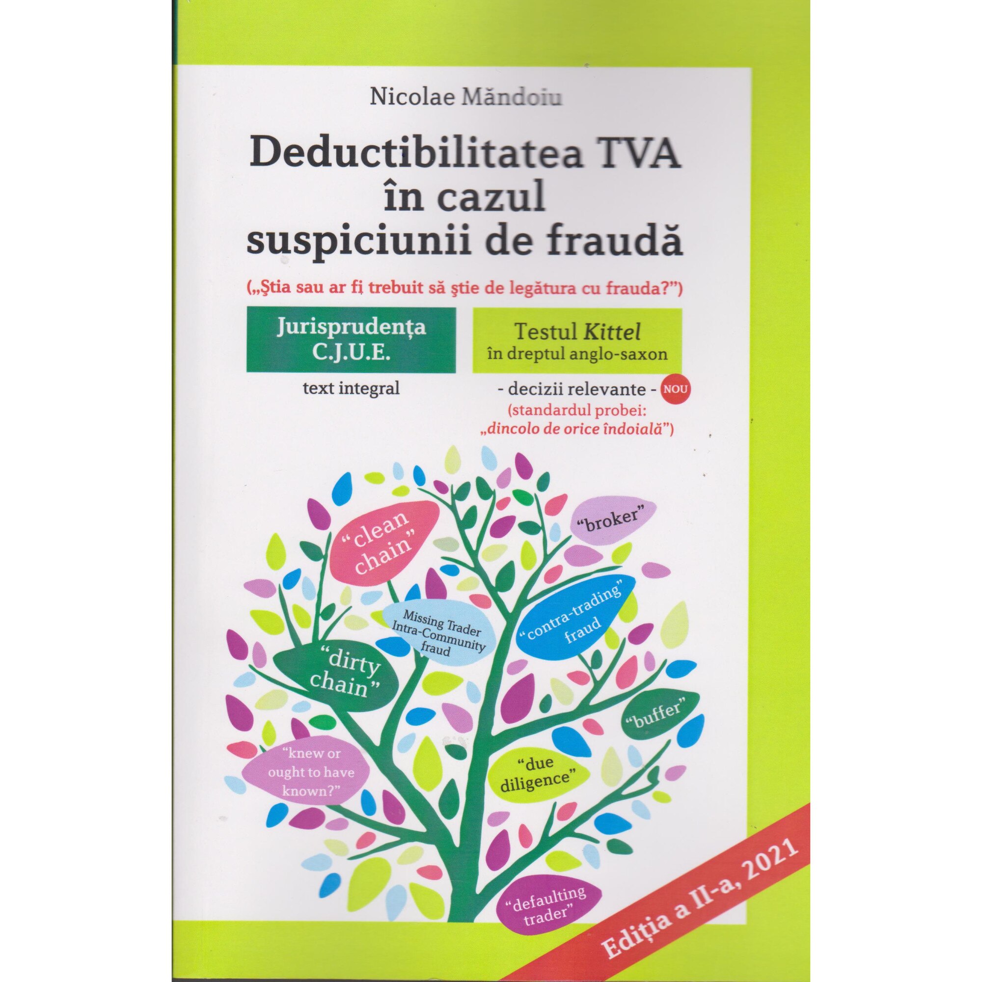 Deductibilitatea TVA un cazul suspiciunii de frauda - Nicolae Mandoiu