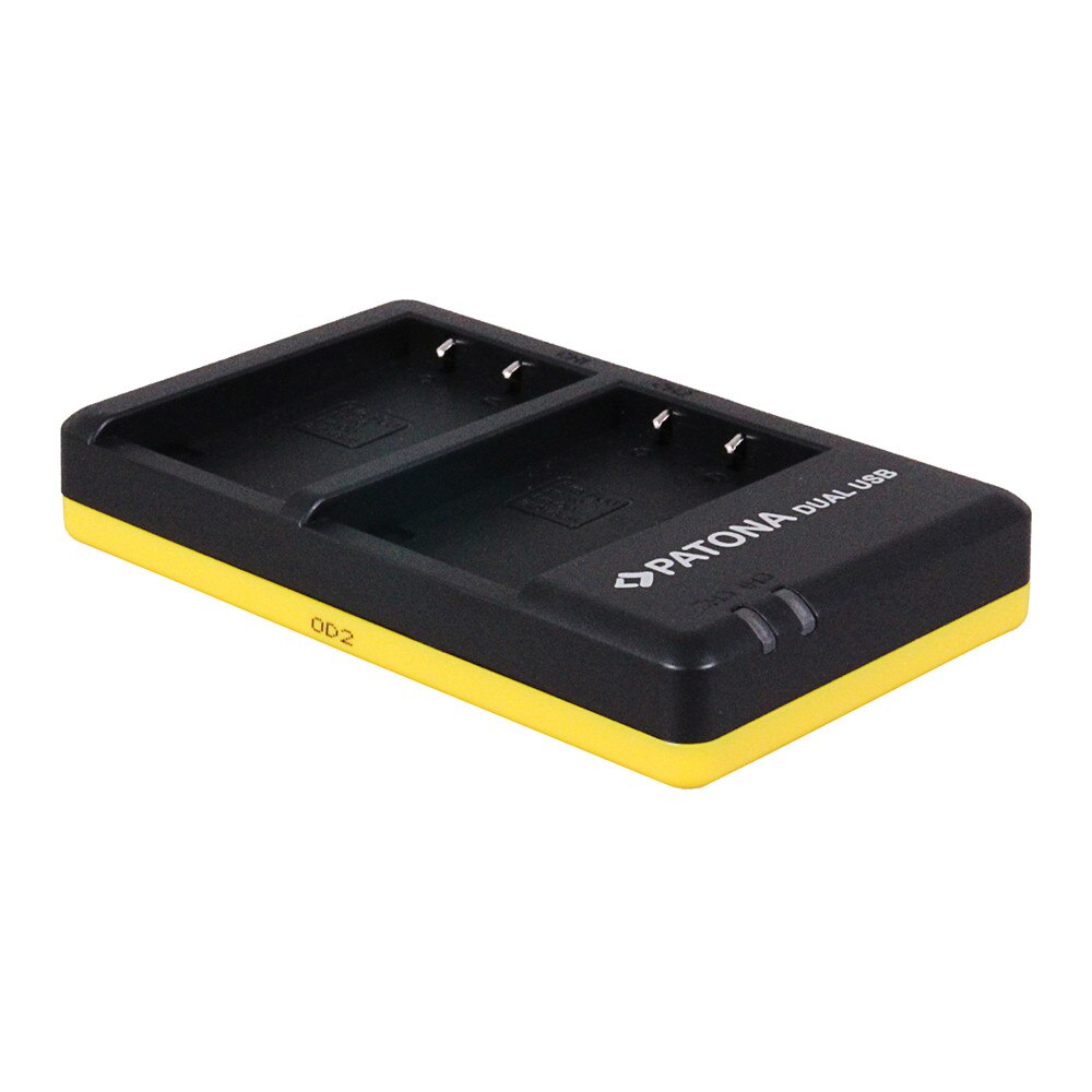 Incarcator PATONA DUAL USB pentru 2 acumulatori Olympus PS-BLS5 BLS5 BLS-5
