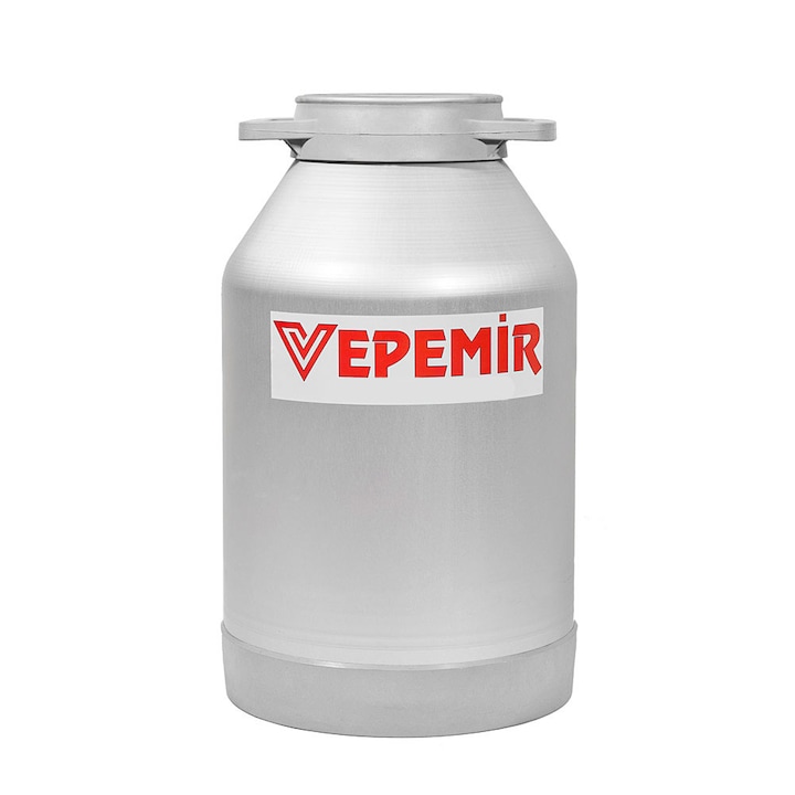 Bidon colectare VEPEMIR, din Aluminiu, deschidere 180 mm, capacitate 40 litri