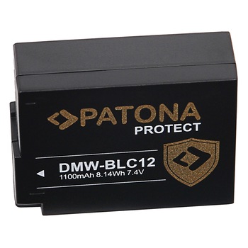 Acumulator PATONA Protect tip Panasonic DMW-BLC12 DMW-BLC12E Acumulator PATONA Protect tip Panasonic DMW-BLC12 DMW-BLC12E