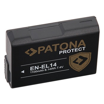 Acumulator PATONA Protect tip Nikon EN-EL14 Coolpix D5600 P7800 Acumulator PATONA Protect tip Nikon EN-EL14 Coolpix D5600 P7800