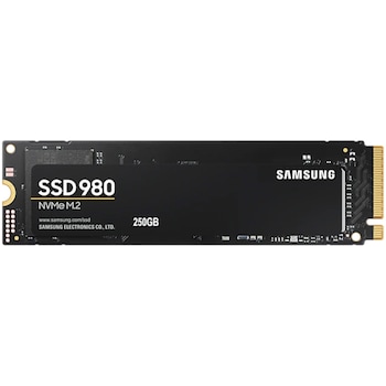 Solid State Drive (SSD) Samsung 980 250GB, NVMe, M.2. Solid State Drive (SSD) Samsung 980 250GB, NVMe, M.2.
