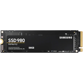 Solid State Drive (SSD) Samsung 980 500GB, NVMe, M.2. Solid State Drive (SSD) Samsung 980 500GB, NVMe, M.2.