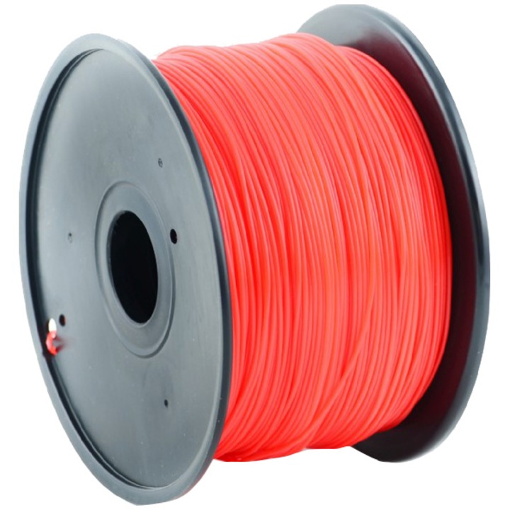 Gembird izzószál 3D nyomtatóhoz, ABS, 1.75 mm átmérőjű, 1 kg / tekercs, kb. 400 m, olvadáspont: 225-240 °C, piros