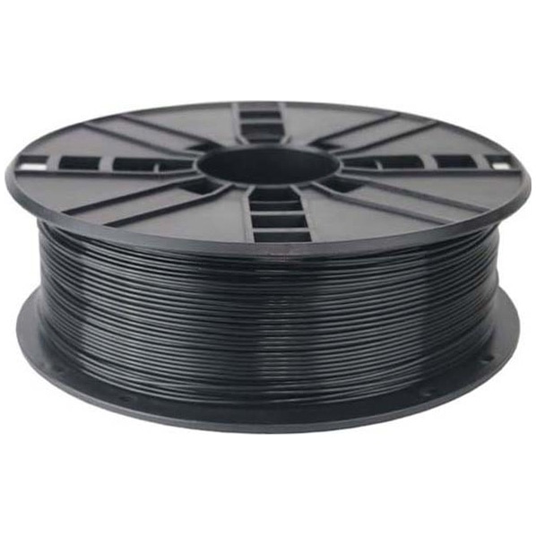 Filament Gembird pentru imprimanta 3D, PLA, 1.75mm diamentru, 1Kg / bobina, aprox. 330m, topire 190-220 °C, Negru